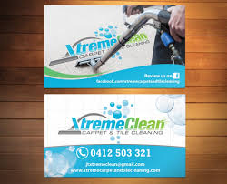 Modern Personable Business Card Design For Xtreme Carpet And Tile