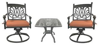 patio furniture bistro set cast