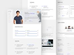 On the website you will find samples as well as cv templates and models that can be downloaded free of charge. Resume Website Template