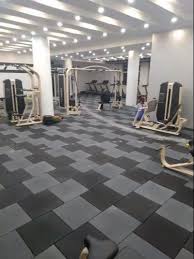 color coated gym rubber floor at rs 100