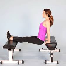 chair dips how to do and muscles worked