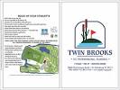 Twin Brooks Score Card. Scorecard by Bench Craft Company ...