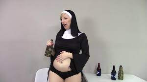 Burping nun with bloated belly.. - ThisVid.com