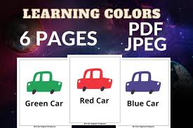 learning colors colored cars colors