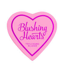 blushing hearts blushing heart