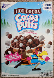 review hot cocoa cocoa puffs cereal