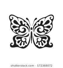Royalty Free Butterfly Stencil Images Stock Photos Vectors