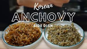 korean stir fried anchovy side dish