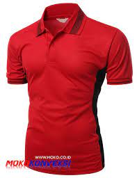 / baju olah raga berkerah merah kombinasi kuning … latest posts. Polo Shirt Kaos Kerah Kaos Seragam Murah Berkualitas Moko Co Id