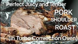 shoulder roast in turbo convection oven