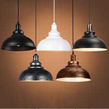 Us 23 94 20 Off Vintage Pendant Lamp Iron Loft Retro E27 Industrial Bar Restaurant Hanging Chandelier Decorative Lampshade In Pendant Lights From