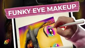 pigment tips funky eye makeup
