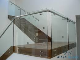 tempered glass and frosted glass