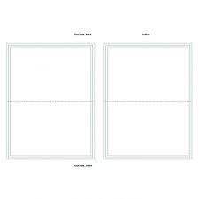 4 X 6 Note Card Template Mayan Host Cards