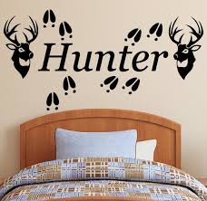 Deer Heads And Tracks Hunting Season