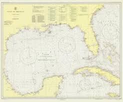 Nautical Charts Online Chart 1007a 7 1947 Al 1947 Gulf Of