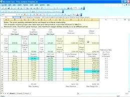 Cost Comparison Spreadsheet Template Free Cost Benefit