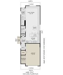 House Plan 940 00773 Narrow Lot Plan