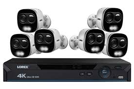 4k Ultra Hd Ip Camera System With 6 Active Deterrence Security Cameras 130ft Night Vision