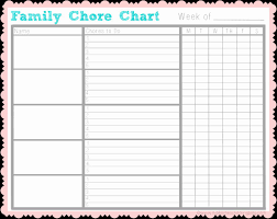 Luxury 35 Design Chore Chart Maker Kidscreateacake Com