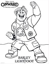 Does your child love cartoons? Disney Pixar Onward Coloring Pages Printable Free