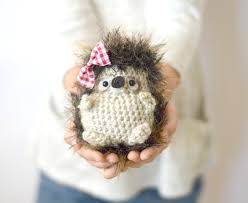 woodland hedgehog amigurumi crochet