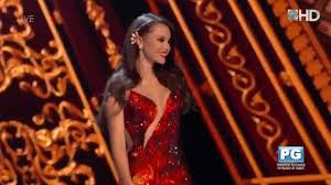 evening gown at miss universe 2018