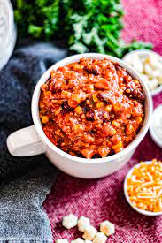 southern homemade chili fresh simple
