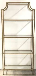 Gold Shelving Unit Display