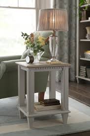 Hanover Pale French Grey Side Table