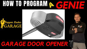 programming a genie garage door opener