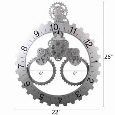 Mechanical Steampunk Clock Unique Hand