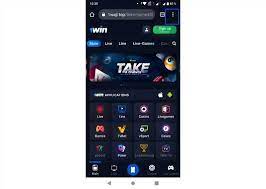 1WIN Android mobile app