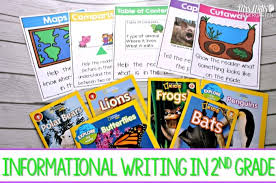 2nd Grade Informational Writing Samples And Teaching Ideas