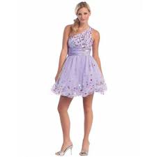 Light Purple Sequin Semi Formal Party Dress Juniors