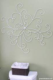 It just needs something visual out there, besides weeds. The Easiest Way To Update Metal Wall Decor Green With Decor