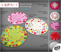 esprit round rug carpets 3d model