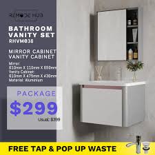 Bathroom Vanity Cabinet Set Top