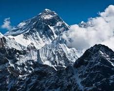 Image of Mount Everest, Nepal and China