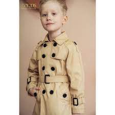 Áo khoác trendcoat bé trai 137KIDS thiết kế cao cấp dáng dài có đai thắt  lưng - Áo khoác bé trai