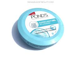 ponds super light gel moisturizer