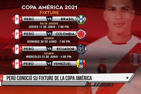 The 2021 copa america on tv is exclusively live on the bbc via their digital platforms, bbc iplayer and the bbc sport website. Copa America 2021 Conmebol Presenta Nuevo Fixture Para Seleccion Peruana Nnav Amtv Video Videos El Comercio Peru