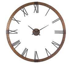 Amarion 60 Copper Wall Clock Uttermost