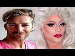 drag queen makeup transformation