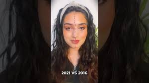 2021 vs 2016 makeup trends viral