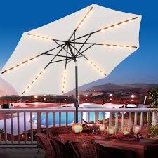 Patio Watcher Outdoor Umbrella With Led
