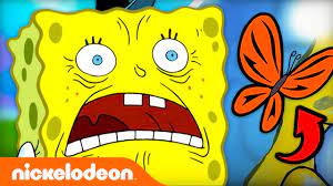 19 Minutes of SpongeBob Being Scared By EVERYTHING | Nickelodeon Cartoon  Universe - YouTube