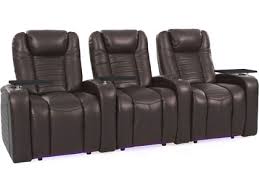 Top Grain Leather Home Theater Seating
