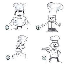 I invited justin t philips to explain his technique for creating cartoon outlines on sketchfab. Drawing A Cartoon Chef