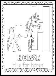 for horse free printable coloring page
